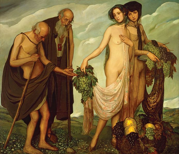 Ángel Zárraga - Das Geschenk (1910) von Peter Balan