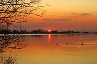 Sunset winter
