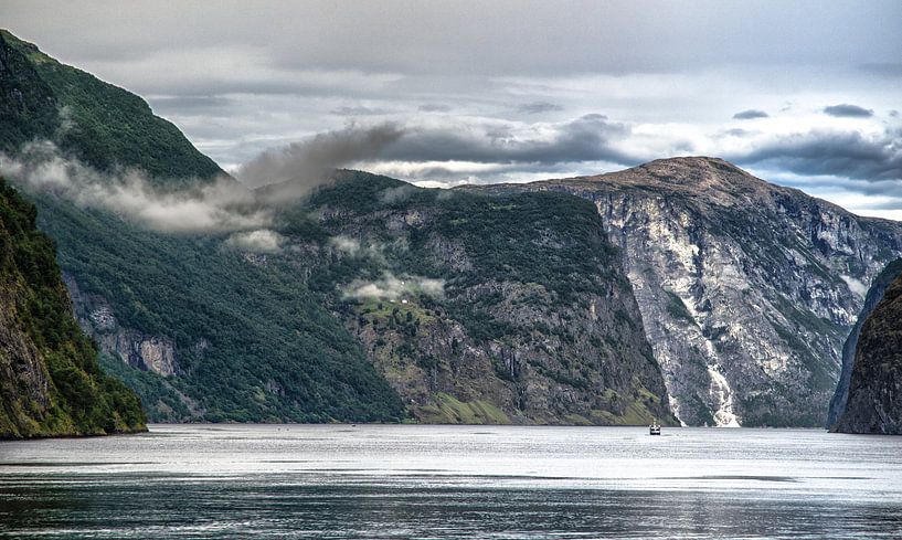 Boottocht door het Aurlandsfjord van Karin Mooren