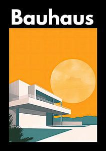 Bauhaus Poster Bauhaus Kunstdruck von Niklas Maximilian