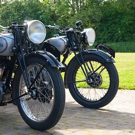 two Nortons by Andre Bolhoeve