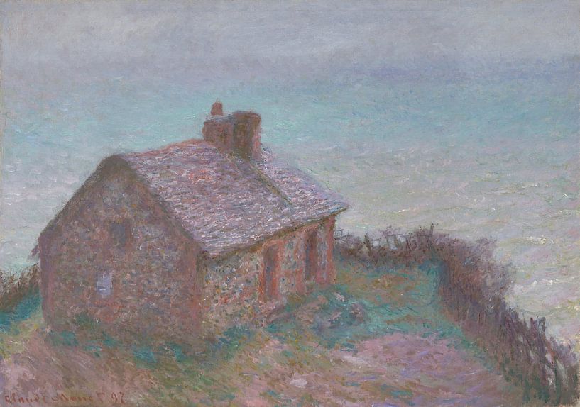The Customs House at Varengeville, Claude Monet by Masterful Masters