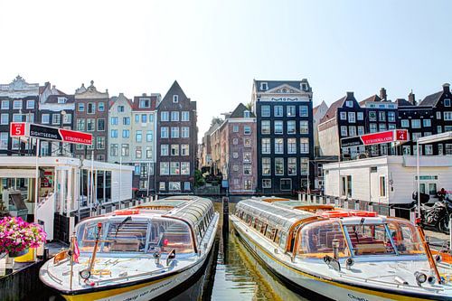 Binnenstad van Amsterdam Nederland