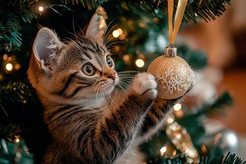 Kattenkerstboom