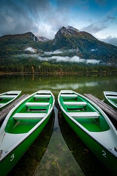 Lac de Hintersee à Ramsau sur Martin Wasilewski