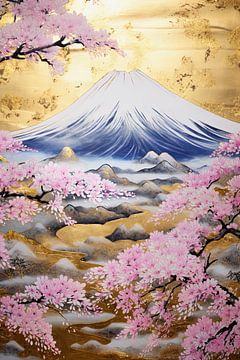 Mount Fuji Sakura Dreams by Whale & Sons