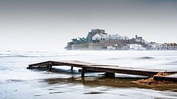Peniscola panorama in winter by insideportugal