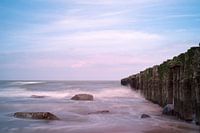 Atmosphere picture on the coast of Zeeland