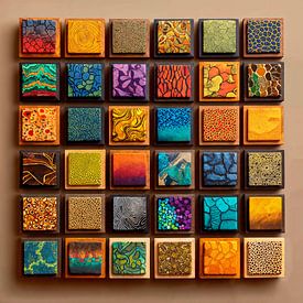 Dynamic Squares von Harry Hadders Design