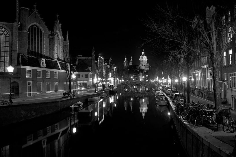 Amsterdam black &amp; white by Monique Struijs