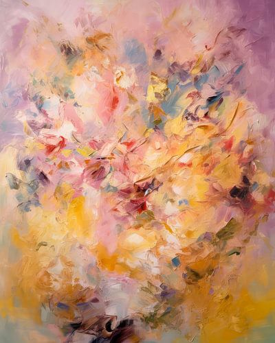 Rêves d'été abstraits et chatoyants