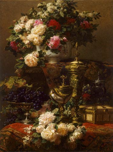 Jean-Baptiste Robie~Bloemen en fruit