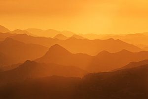 Orange Sonnenaufgang