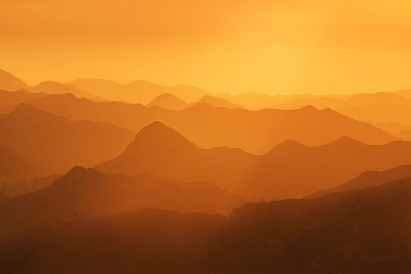 Orange Sonnenaufgang von Walljar