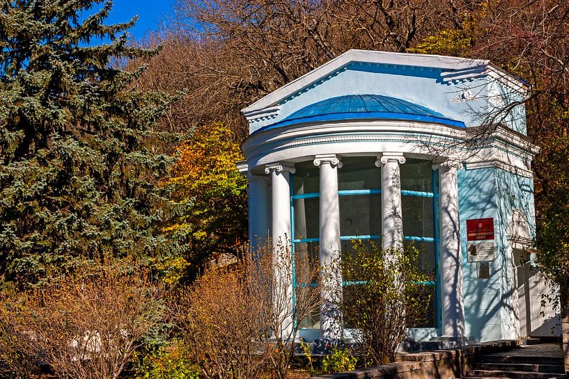 Lermontovsky pump room,Caucasus. by Mikhail Pogosov