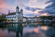 Lucerne: Jesuit Church by Severin Pomsel thumbnail