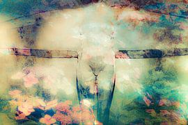 Protective romantic angel by Marijke de Leeuw - Gabriëlse