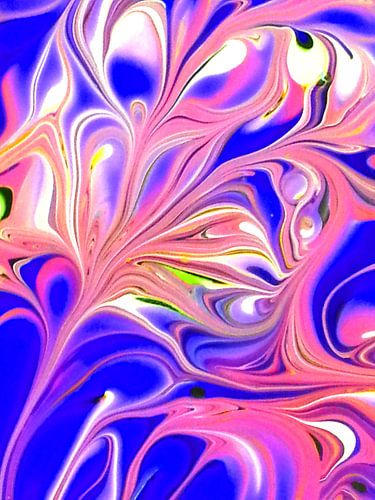 Softe Retro Bloem Marmer 4