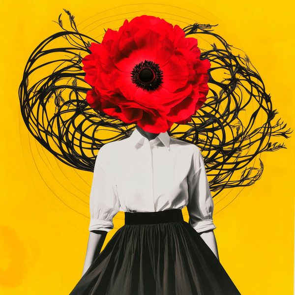 Blütenzauber und kreative Köpfe von Poster Art Shop