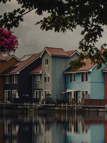 Coloured cottages Reitdiephaven (Scandinavian style)