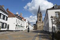 The white town of Thorn in Limburg, the Netherlands