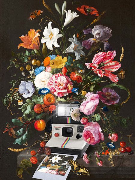 Floral instant photo by Dikhotomy