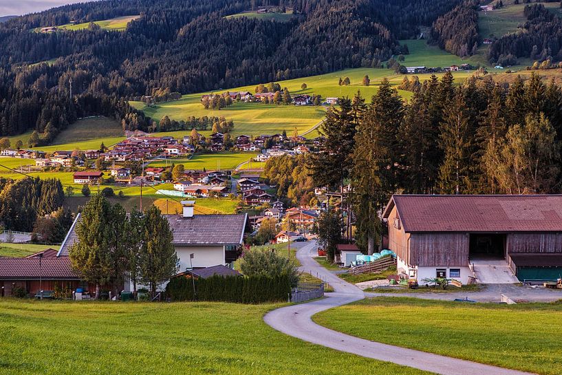 Fieberbrunn in Tyrol (Austria) by Rob Boon