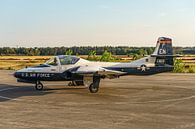 Opleidingsvliegtuig Cessna T-37B Tweety Bird van USAF. van Jaap van den Berg thumbnail