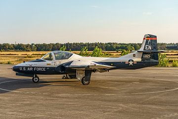 Opleidingsvliegtuig Cessna T-37B Tweety Bird van USAF. van Jaap van den Berg