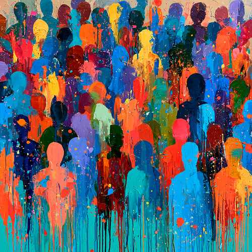 Colourful Diversity by Harry Hadders Design