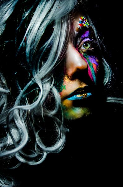 Artfully painted person by Atelier Liesjes