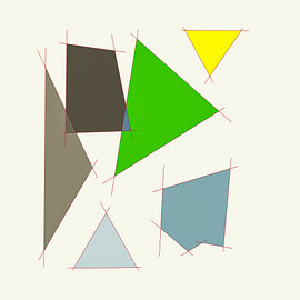 Suprematistische  Kompositionen von Dietmar Meinhardt