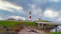 Der Buchan Ness Leuchtturm in Schottland von Babetts Bildergalerie Miniaturansicht