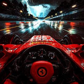 course de ferrari sur Shieru Art