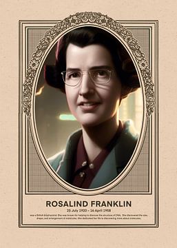 Rosalind Franklin by Sahruddin Said