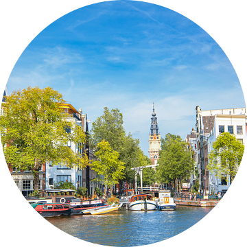 Amsterdamse grachtengordel in de zomer van Sjoerd van der Wal Fotografie