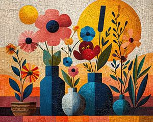 Moderne bunte | Vase Array Fusion