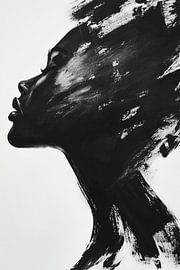 De kunst van silhouet en beweging van Poster Art Shop