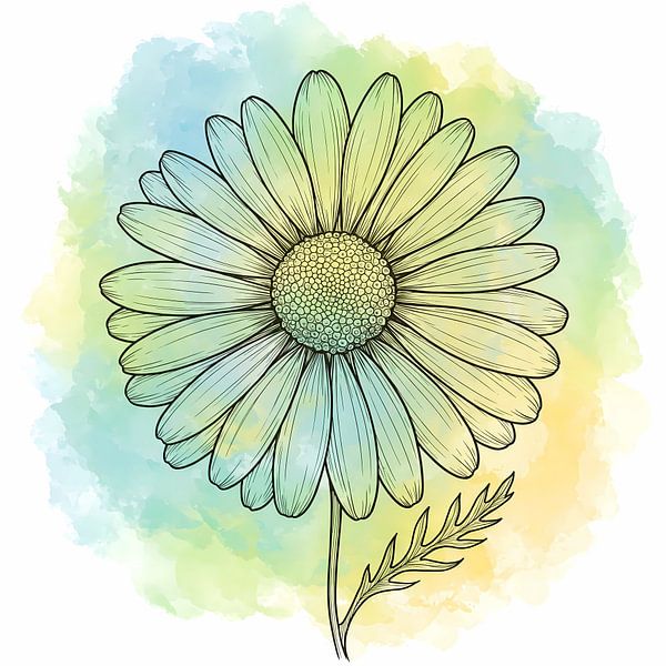 Ethereal Daisy Bloom by Artistic