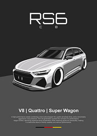 Audi RS6 C8 Avant von Kaminarirace