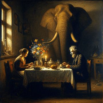 Elephant in the Room van Matteo Bellini