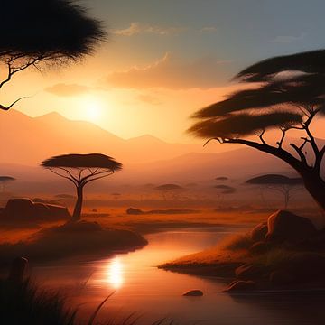 Abendlicht - Eine Welt der Fantasie von All Africa