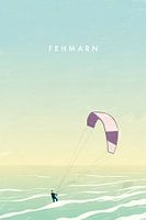 Kitesurfers on Fehmarn