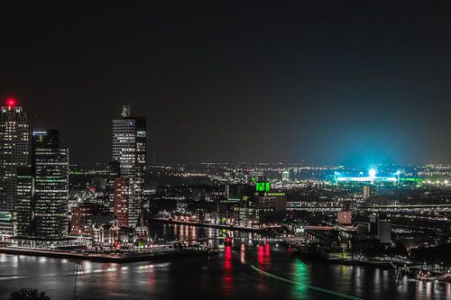 Rotterdam Skyline by John Ouwens