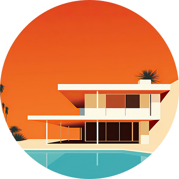 Bauhaus poster kunstdruk van Niklas Maximilian