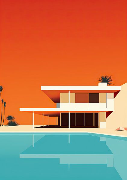 Bauhaus poster art print by Niklas Maximilian