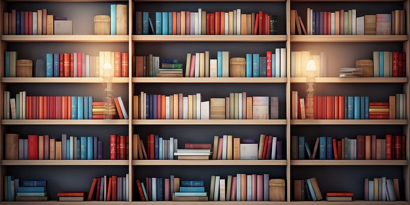 in der Bibliothek von fernlichtsicht