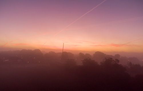 Morgengrauen.