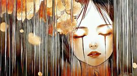 Melancholic portrait by Frank Heinz