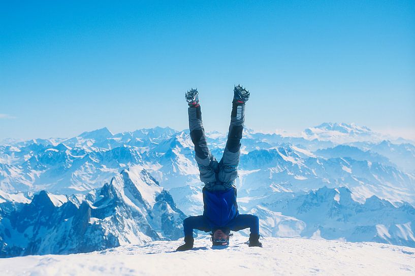 Tête Froide au Mont Blanc par Menno Boermans